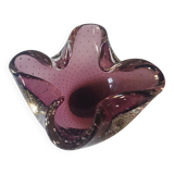 Murano sommerso ashtray