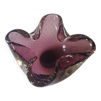 Murano sommerso ashtray