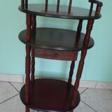 Telephone extra cabinet, wooden, 3 trays, 1 drawer