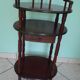 Telephone extra cabinet, wooden, 3 trays, 1 drawer