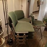 Suite of 6 DSC 106 chairs by Giancarlo Piretti for Castelli / Anonima.