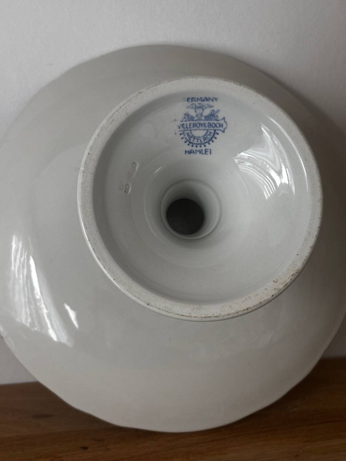 Vintage old compote dish Villeroy and Boch Hamlet