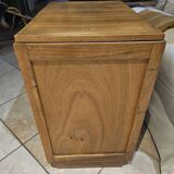 Meuble bout de canapé droit gauche -bois massif merisier- Art Déco