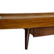 Vintage mid century daybed teak design with drawers