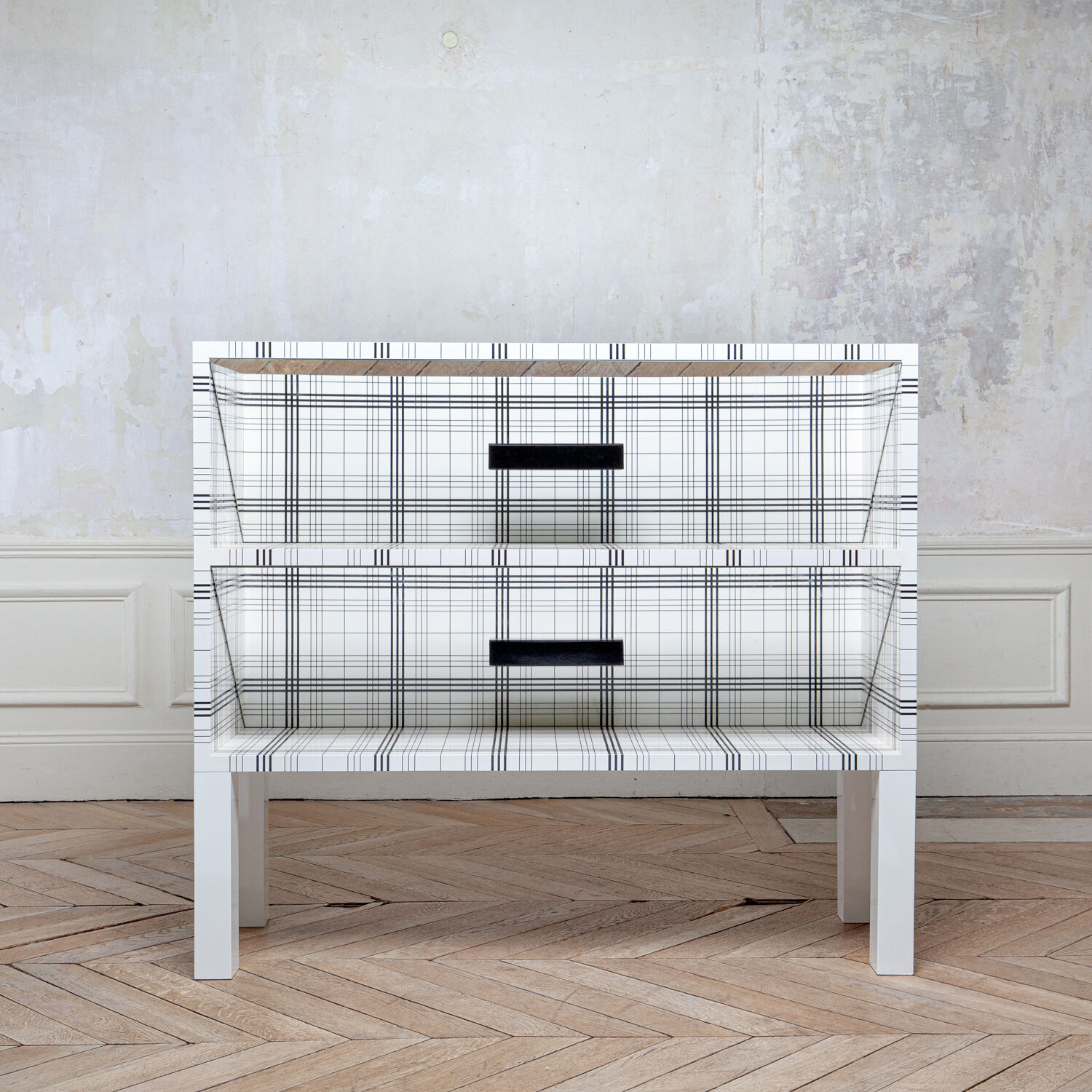 Commode Vanishing Front Design  - Edition galerie Kreo 2007