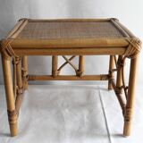 Table or footrest rattan
