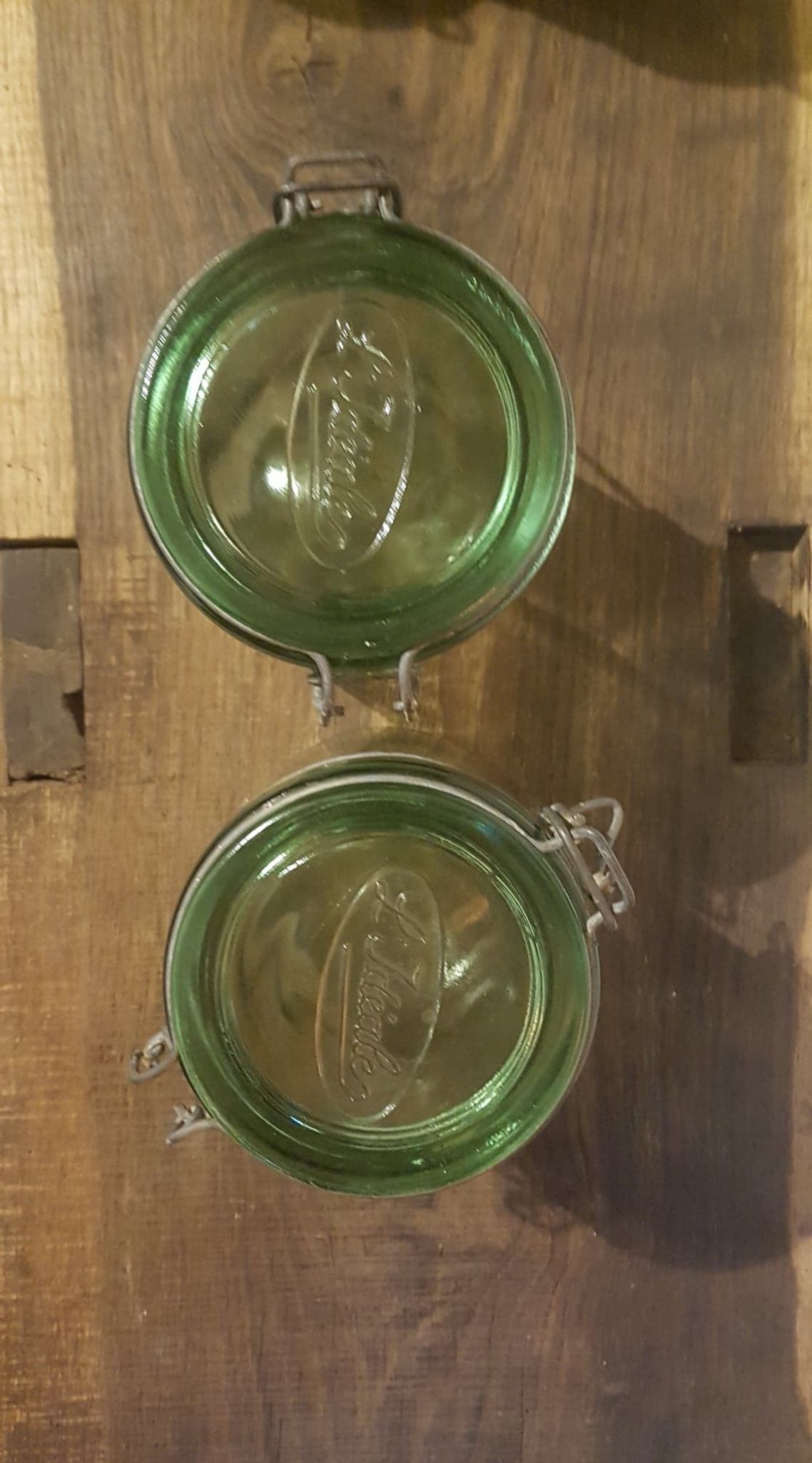 Lot de 2 bocaux L'idéale contenance 1L