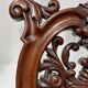 Napoleon III period armchair in carved mahogany, 19th century.