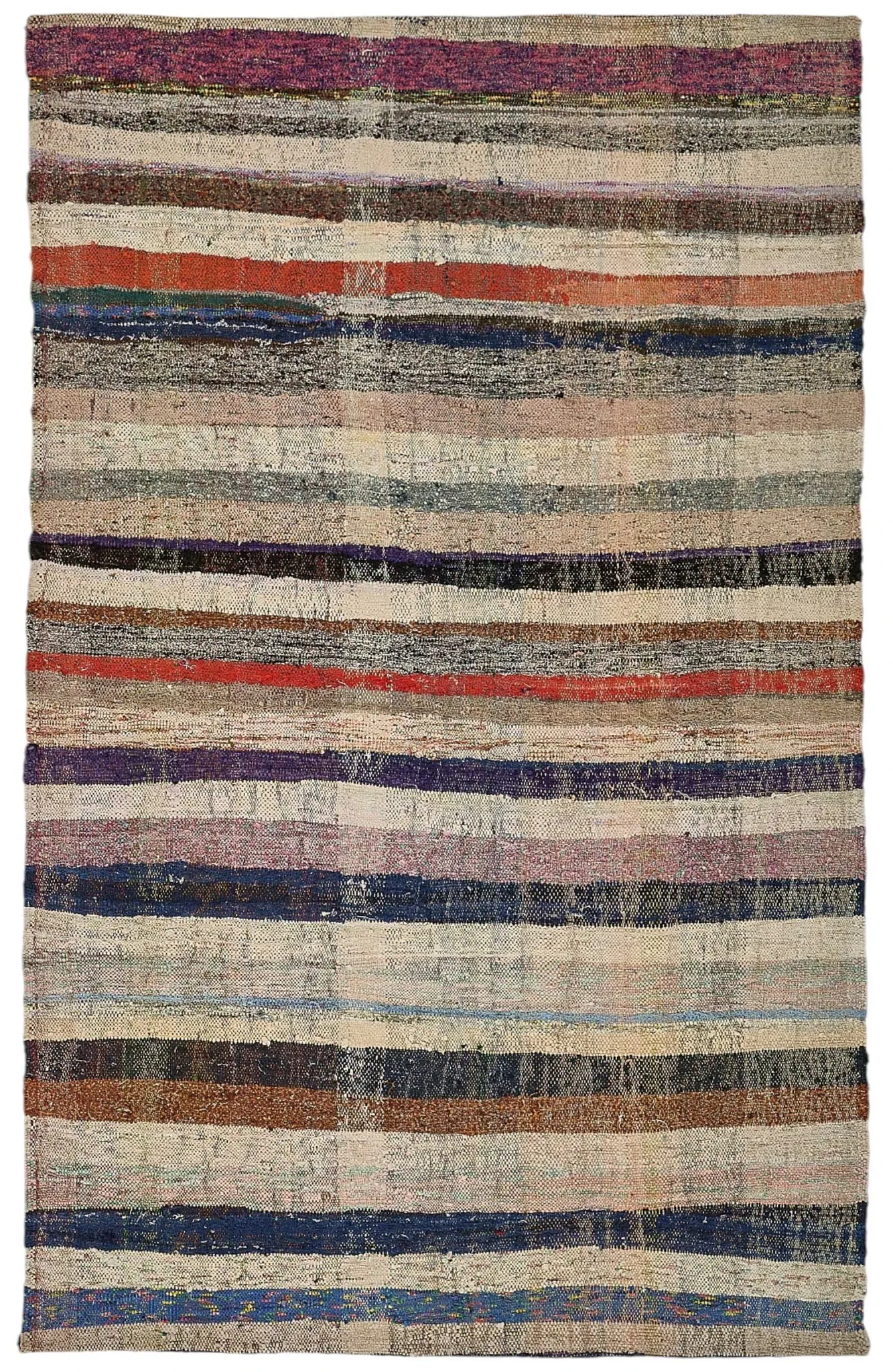 Turkish Handwoven Flatweave Chaput Kilim 170 cm x 273 cm