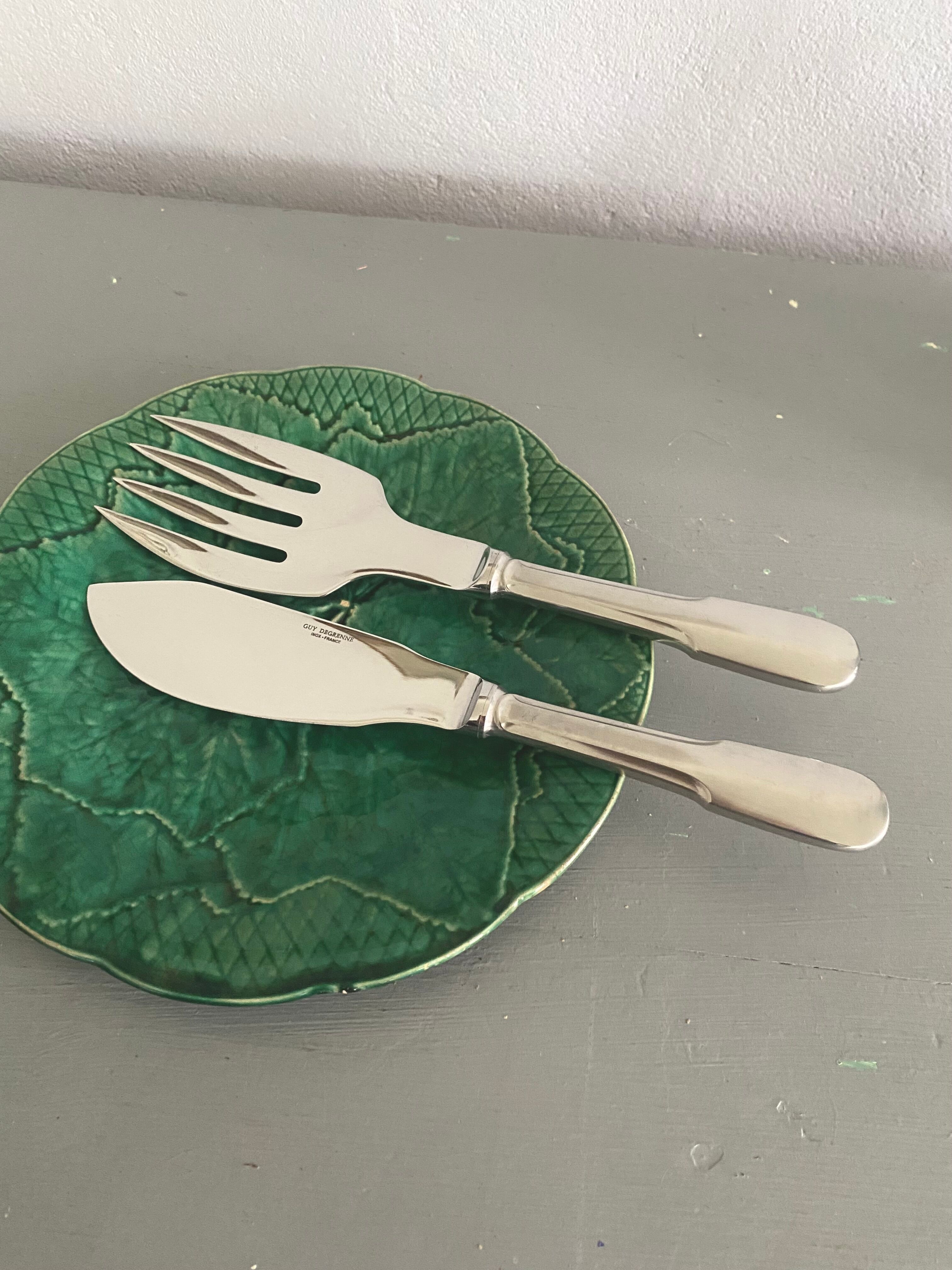 Fish cutlery, Guy Degrenne