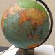 Illuminated terrestrial globe Perrina from the 1950s/60s.
