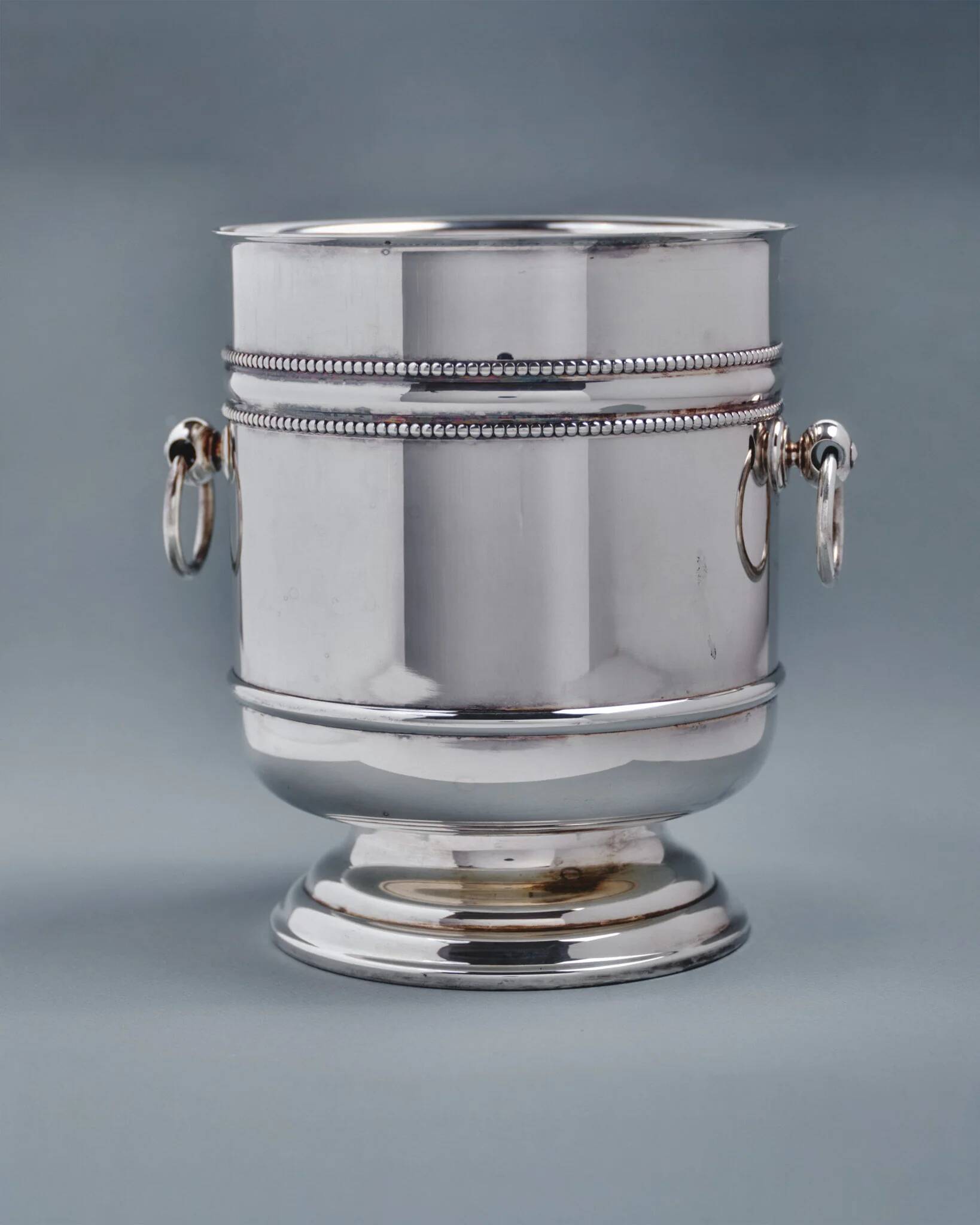 Champagne bucket, pearls, Christofle
