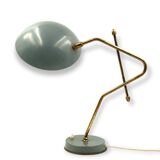 Light blue table lamp, France 1960s