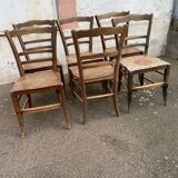 Set de 6 chaises bistrot