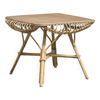 Rattan coffee table
