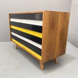 Commode à tiroirs U-453 du milieu du siècle par Jiri Jiroutek, Tchécoslovaquie, années 1960