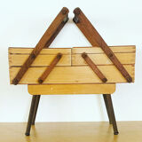 Vintage wood and metal worker