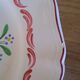 Set of 3 plates with Saint Clément rooster decoration