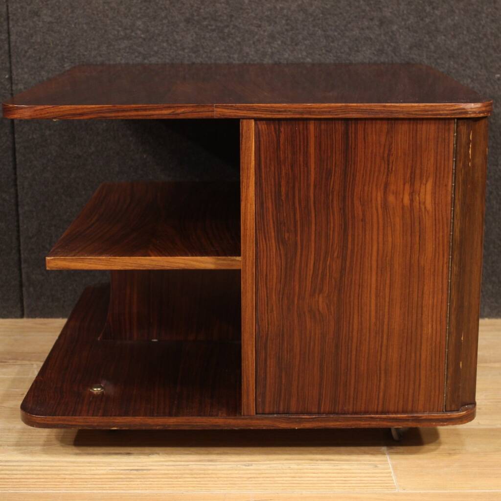 Table basse en bois de design italien du 20ème siècle