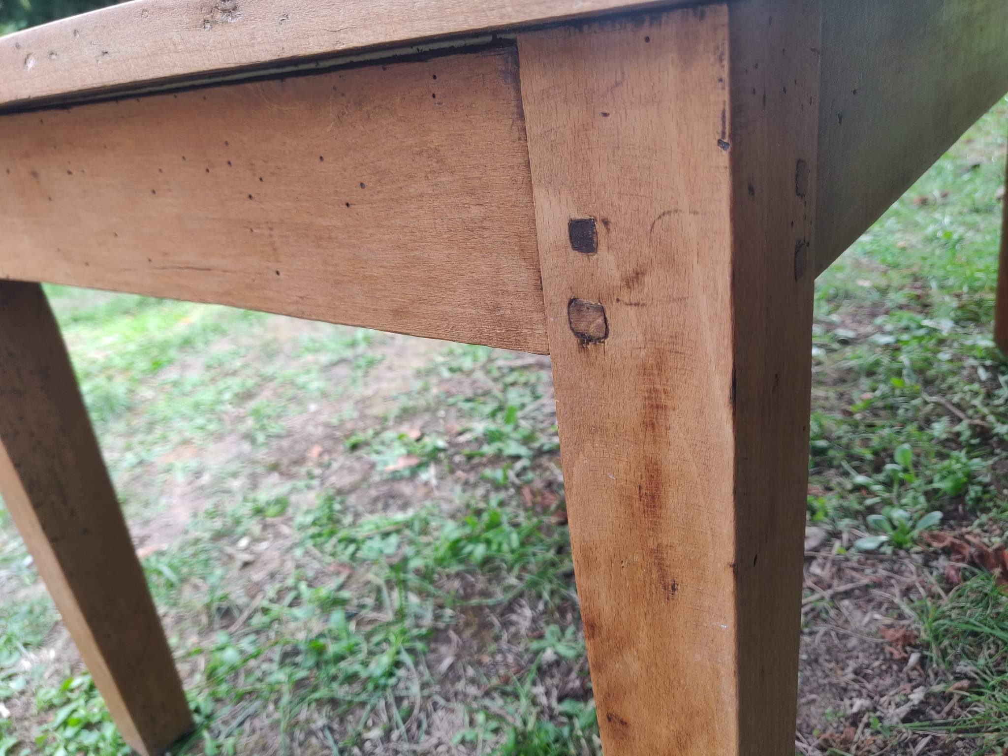 Old farmhouse table