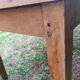 Old farmhouse table