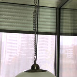 Molded glass pendant light