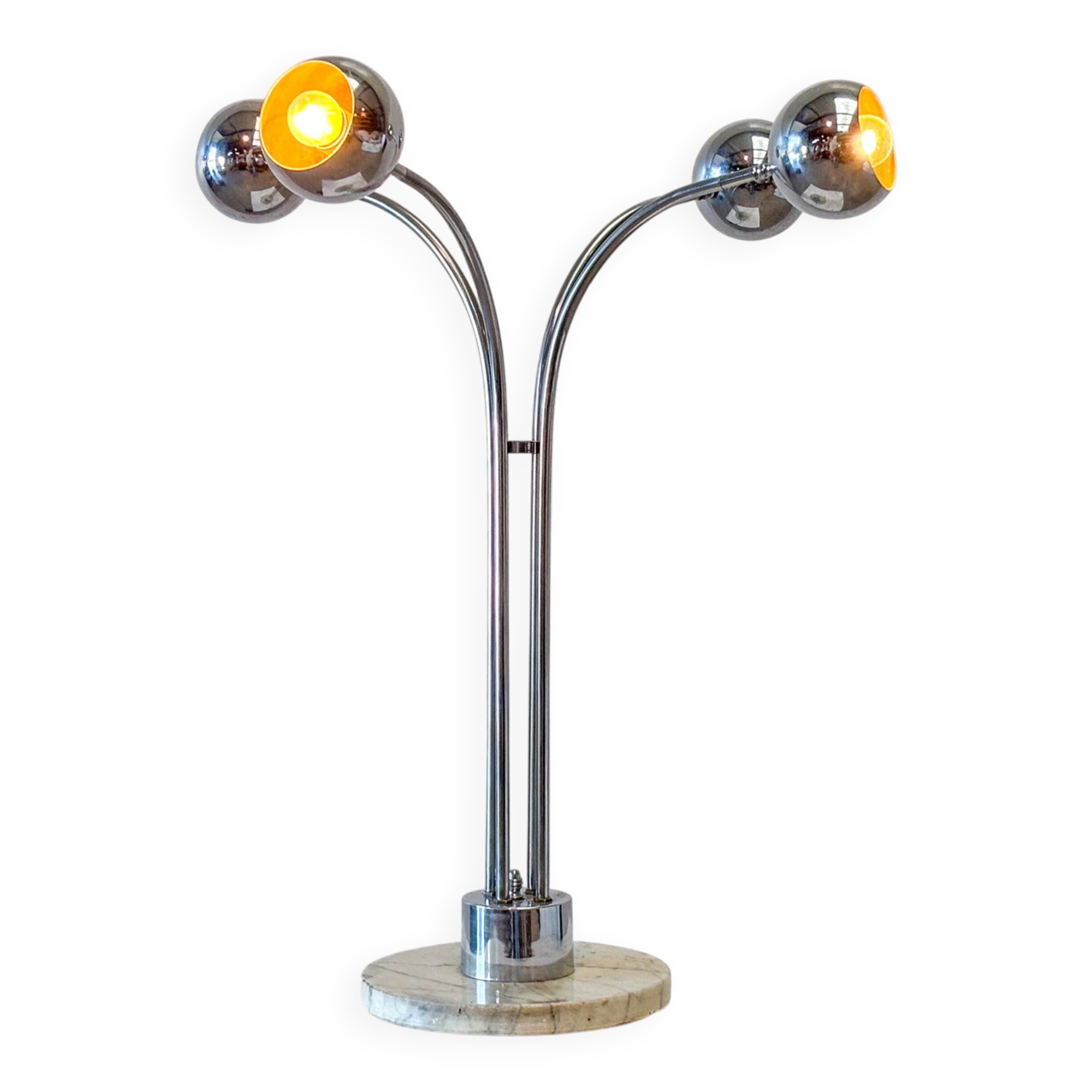 Sculptural Italian table or floor lamp