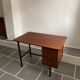 Vintage wood and metal desk 60s
