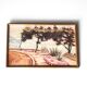 Painting, seascape painting signed LA, 70s