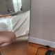 Space age / modernist pivoting mirror
