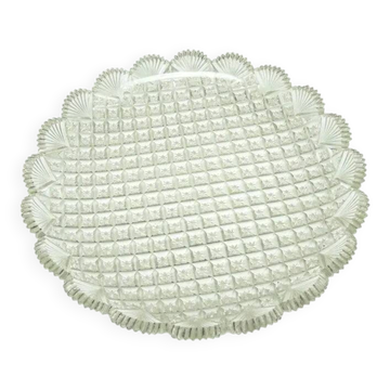 M5o crystal plate art deco vienna cut