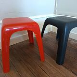 Seventies Small Stools by Valenti - Milan