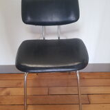 Metal chair and skai