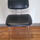 Metal chair and skai