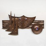 Vintage wall decoration wall art object 'Brutalism'