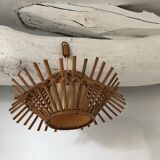 Vintage rattan suspension
