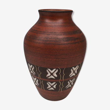 Vase allemand en céramique, années 60