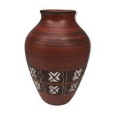 Vase allemand en céramique, années 60