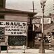 Photographie originale – Walker Evans, 1936 "Devanture de sandwicherie"
