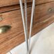 Tabouret formica pieds eiffel vintage
