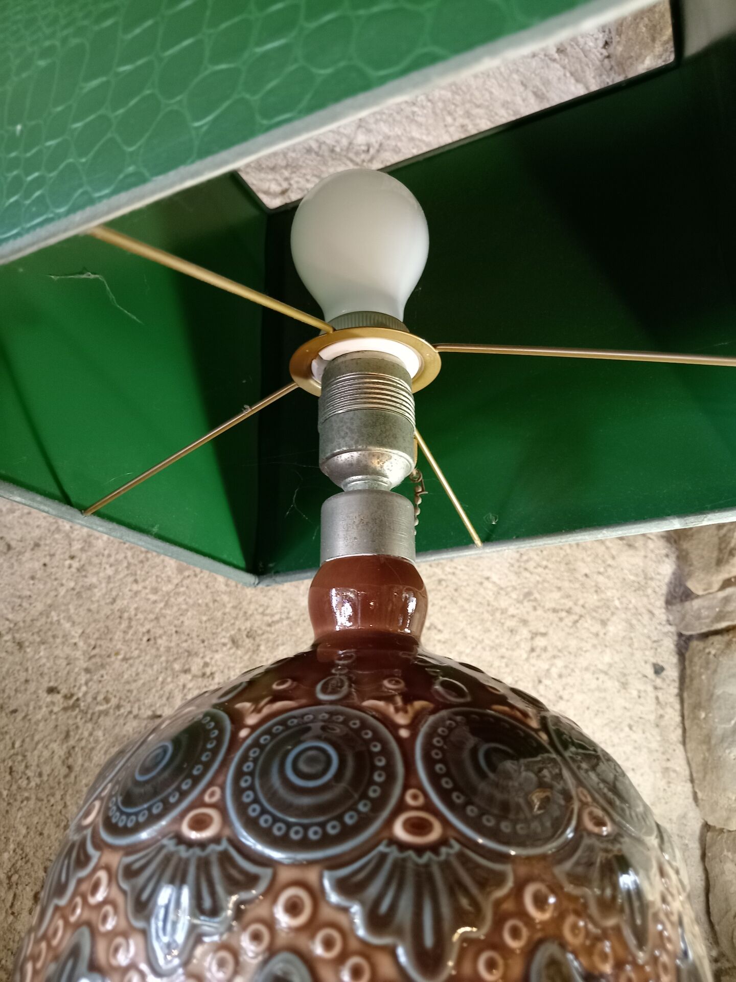 Lampe à poser en céramique