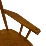 Vintage children's chair children's room slatted chair design 50's