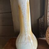 Set of two flamed stoneware vases