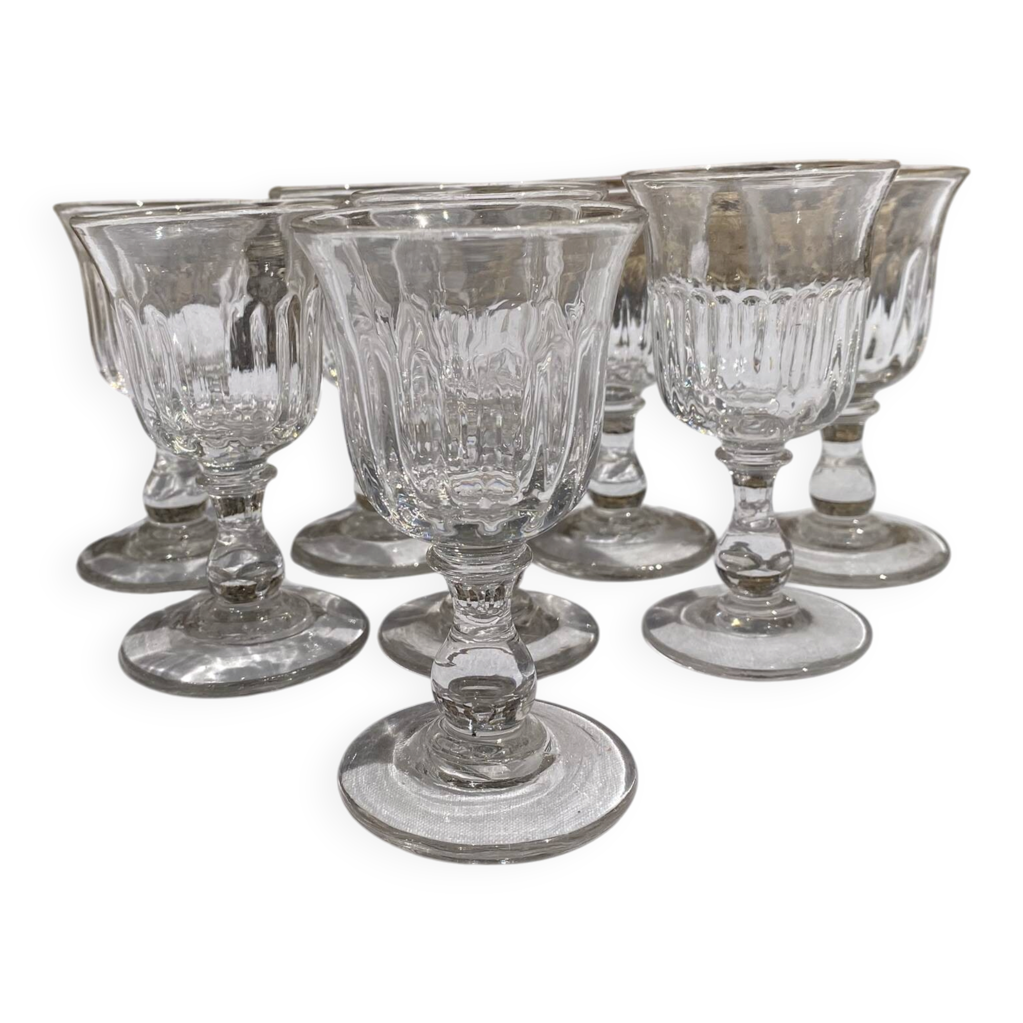 Verres à porto , anciens verres apéritif