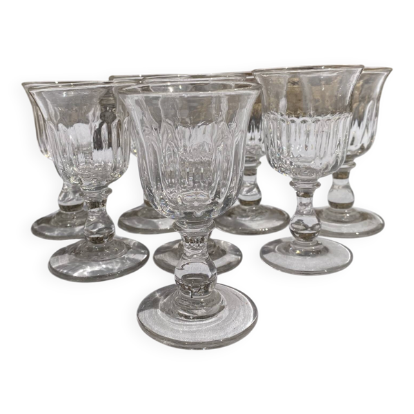 Verres à porto , anciens verres apéritif