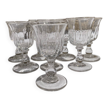 Verres à porto , anciens verres apéritif