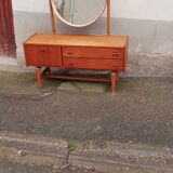 Scandinavian teak dressing table