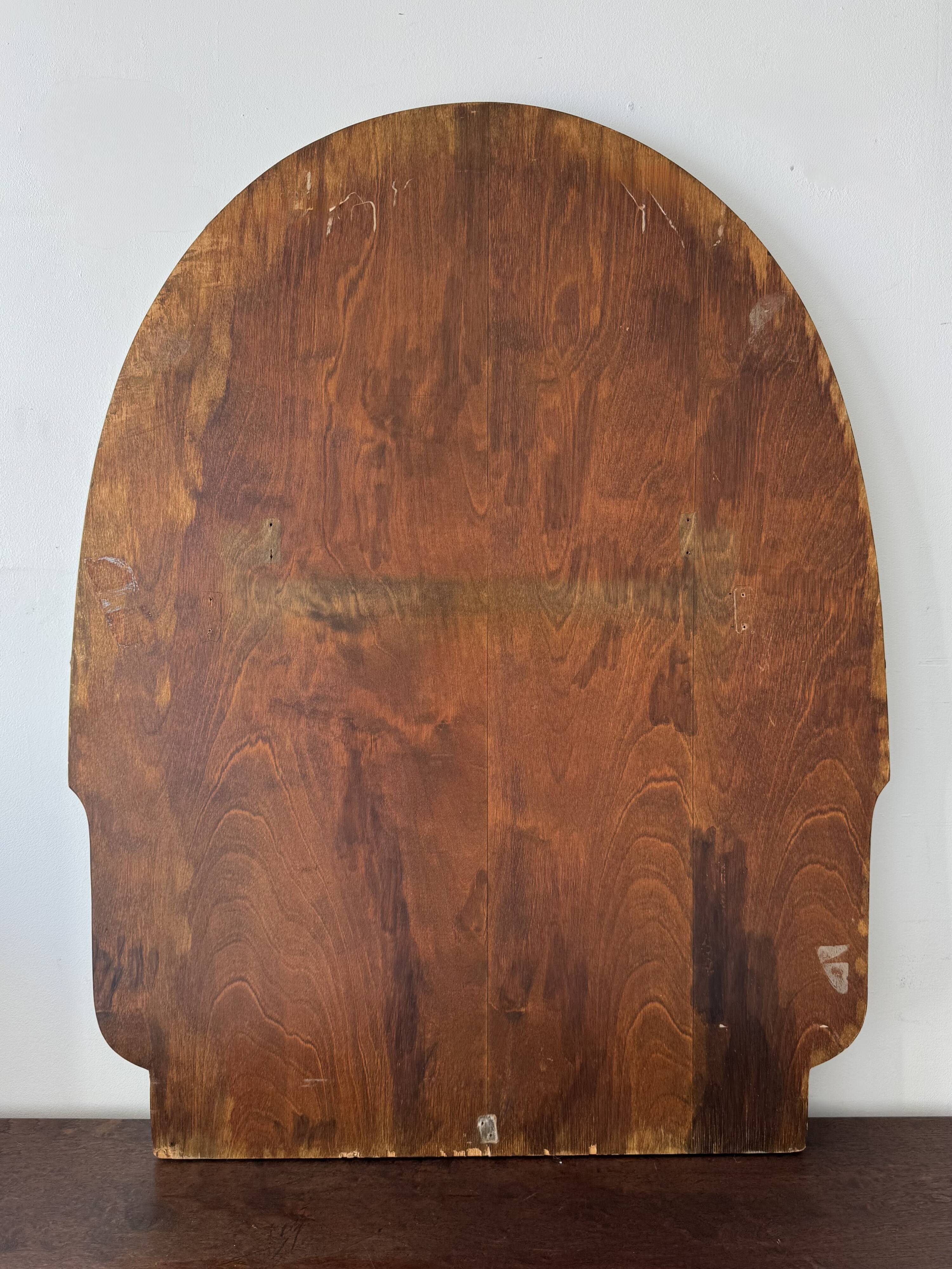 Large Vintage Mirror Frameless