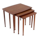 Jørgen Aakjær Jørgensen for Møbelintarsia nesting tables - danish design
