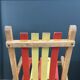 Chaise enfant pliante en bois